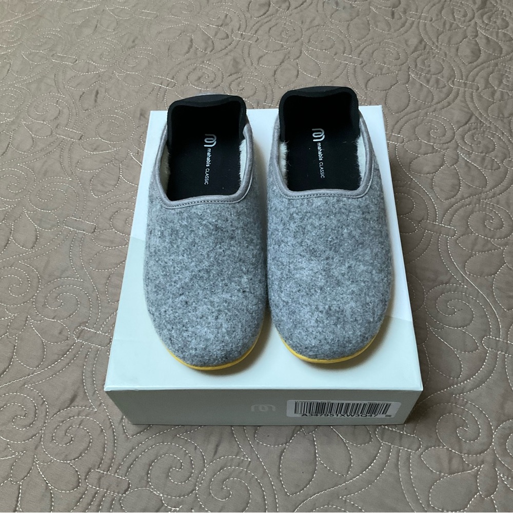 Mahabis Classic Wool Slippers